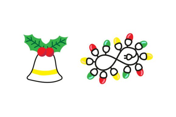 Bell and Light Christmas Asset: Graphics & Illustrations Review