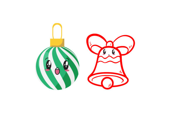 Bell and Ornaments Graphics: Festive Illustrations Review