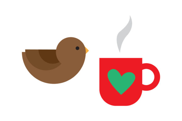 Bird and Drink Bell Graphics: Festive Illustrations Review