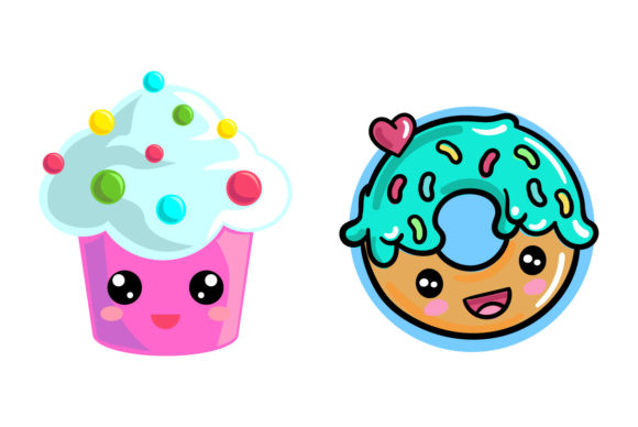 Bundle Kawaii Christmas-05: Graphics & Illustrations Review