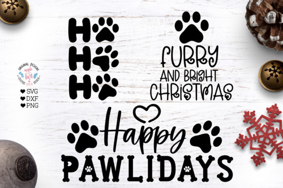 Christmas Pet Quotes Graphics: Illustrations Review