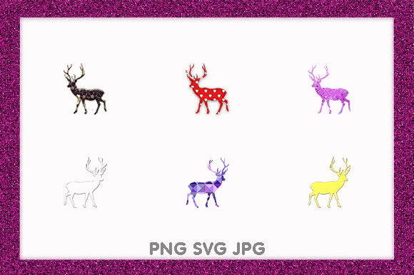 Christmas Reindeer Antler Santa Deer Graphics Review