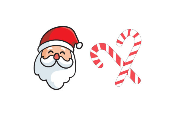 Christmas Santa and Candy Asset Set: Graphics & Illustrations Review