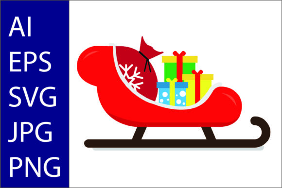 Christmas Sleigh Graphics: Editorial Illustrations Review