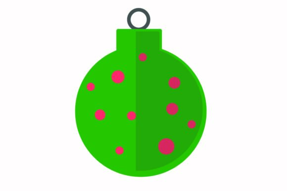 Christmas Tree Decoration Balls Green Graphics Review