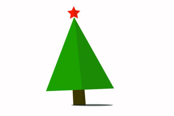 Christmas Tree Flat Illustration StarRed Review