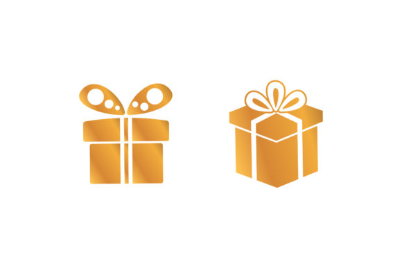 Gift Boxes Set Christmas Asset Vector: Editorial Graphics