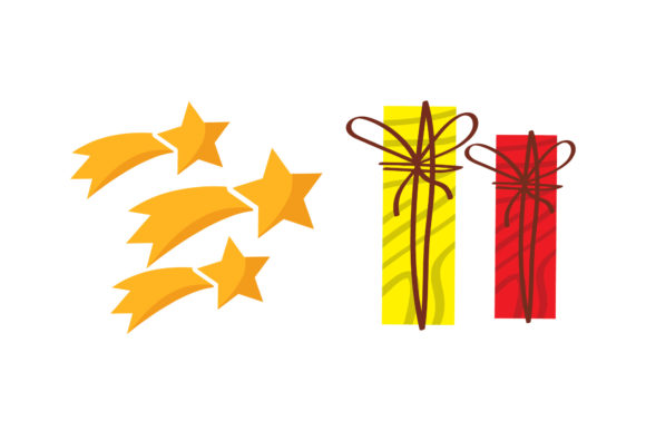 Shooting Star Gift Vector: Graphics & Illustrations Review
